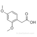 2,4-डिमेथोक्सीफेनिलैसिटिक एसिड कैस 6496-89-5